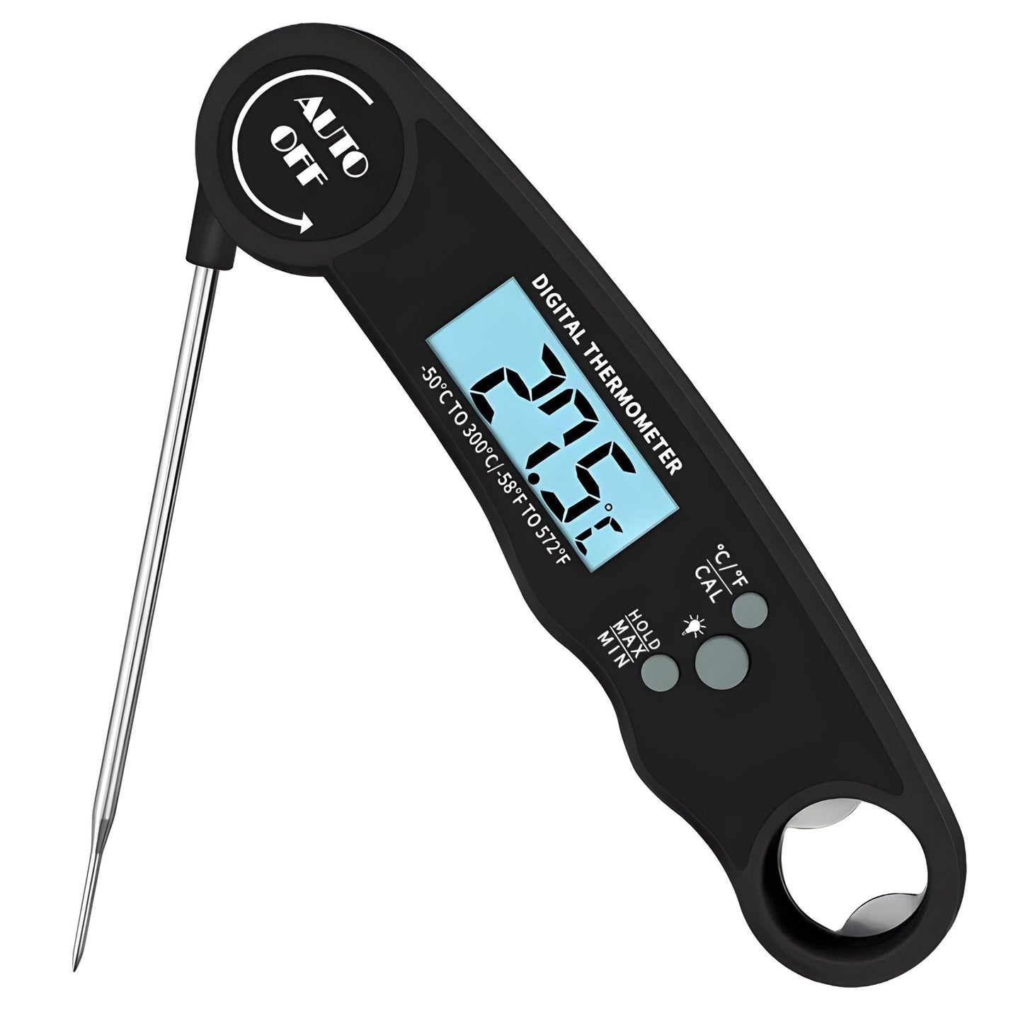 GrillGenius - Foldable Digital Meat Thermometer - VeleHome™