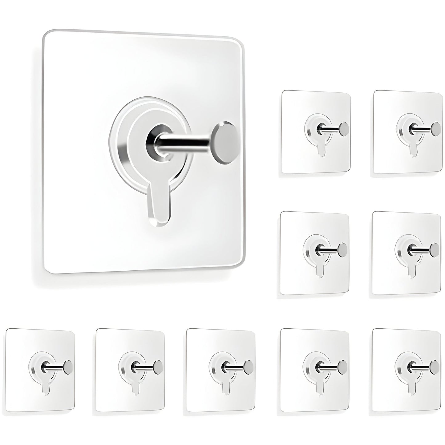 Self - Adhesive Wall Hooks for Frames & Clocks - VeleHome™