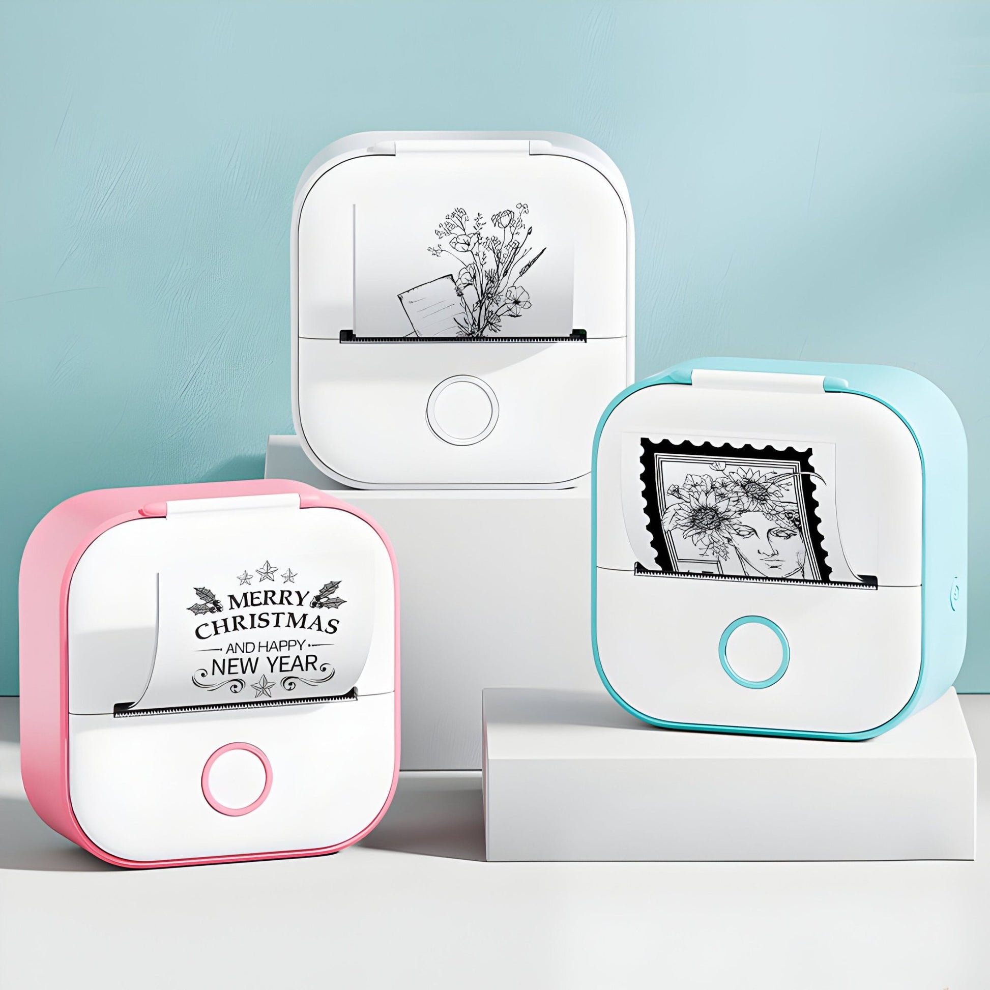 PrintGo - Portable Inkless Adhesive Mini Printer - VeleHome™