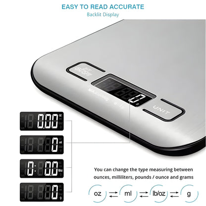 WiseWeight - Digital Kitchen Scale - VeleHome™