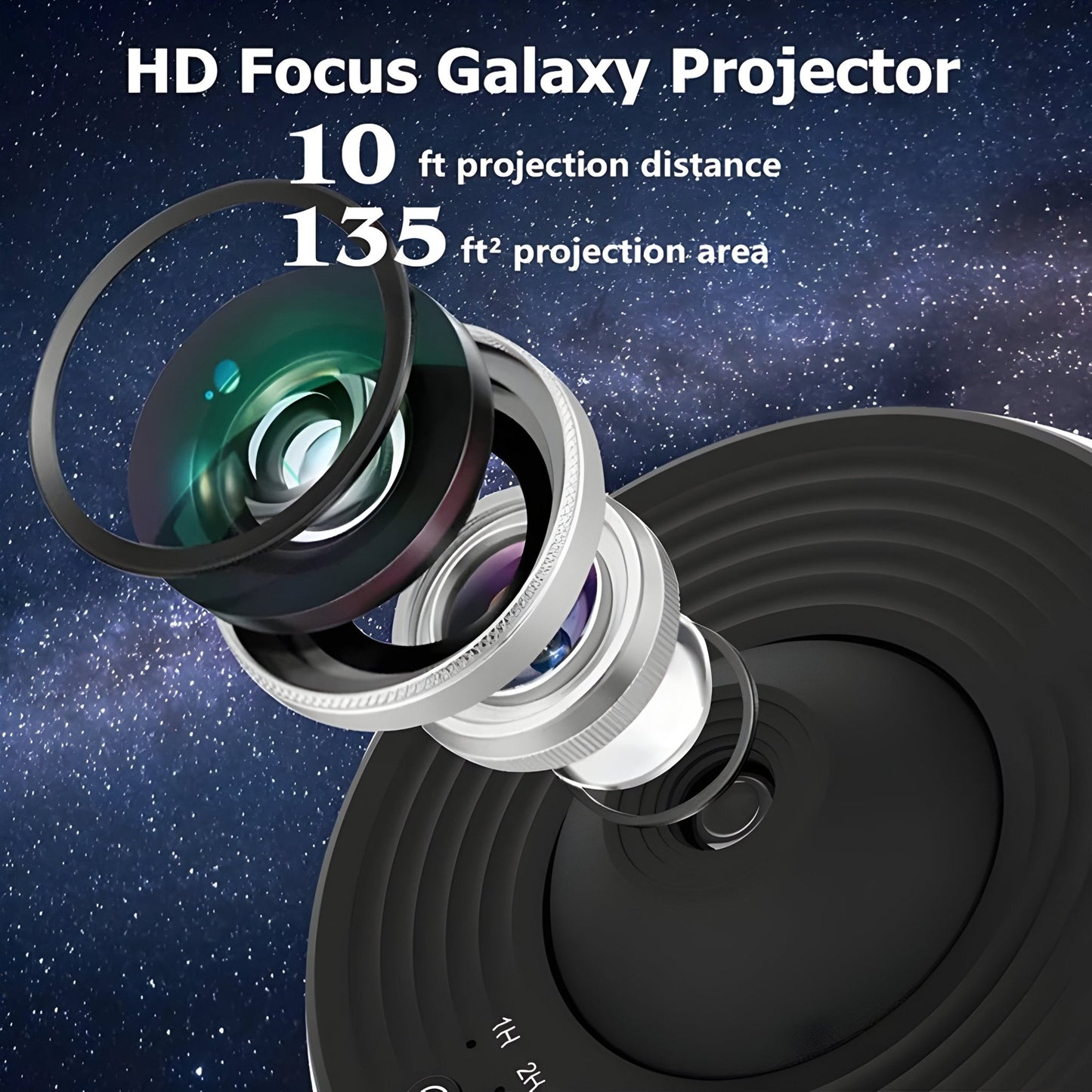 GalacticVista - Realistic Planetarium Projector - VeleHome™