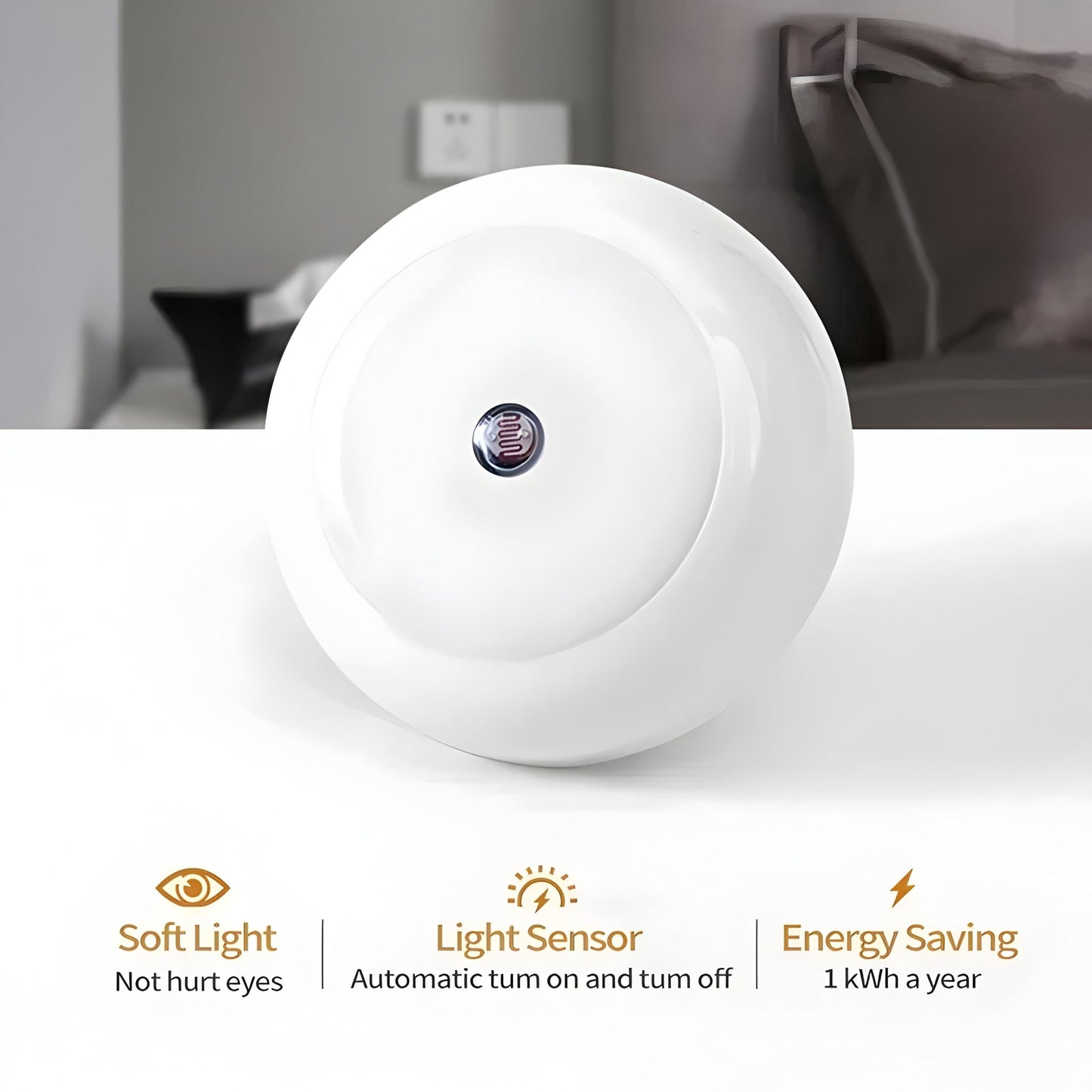 GlowBee - Plug - in LED Night Light - VeleHome™