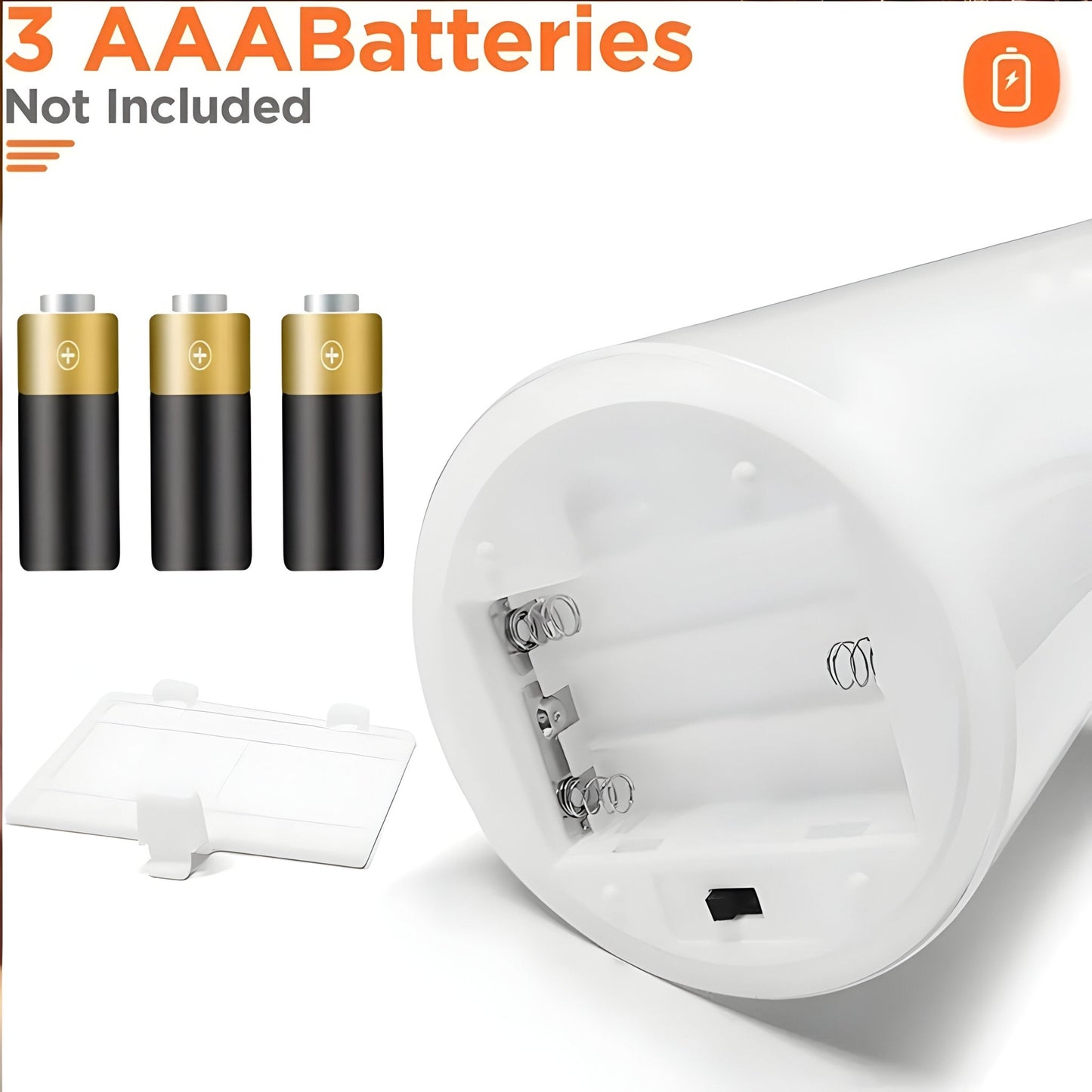 ChicVibe - Glass Flameless Candles - VeleHome™