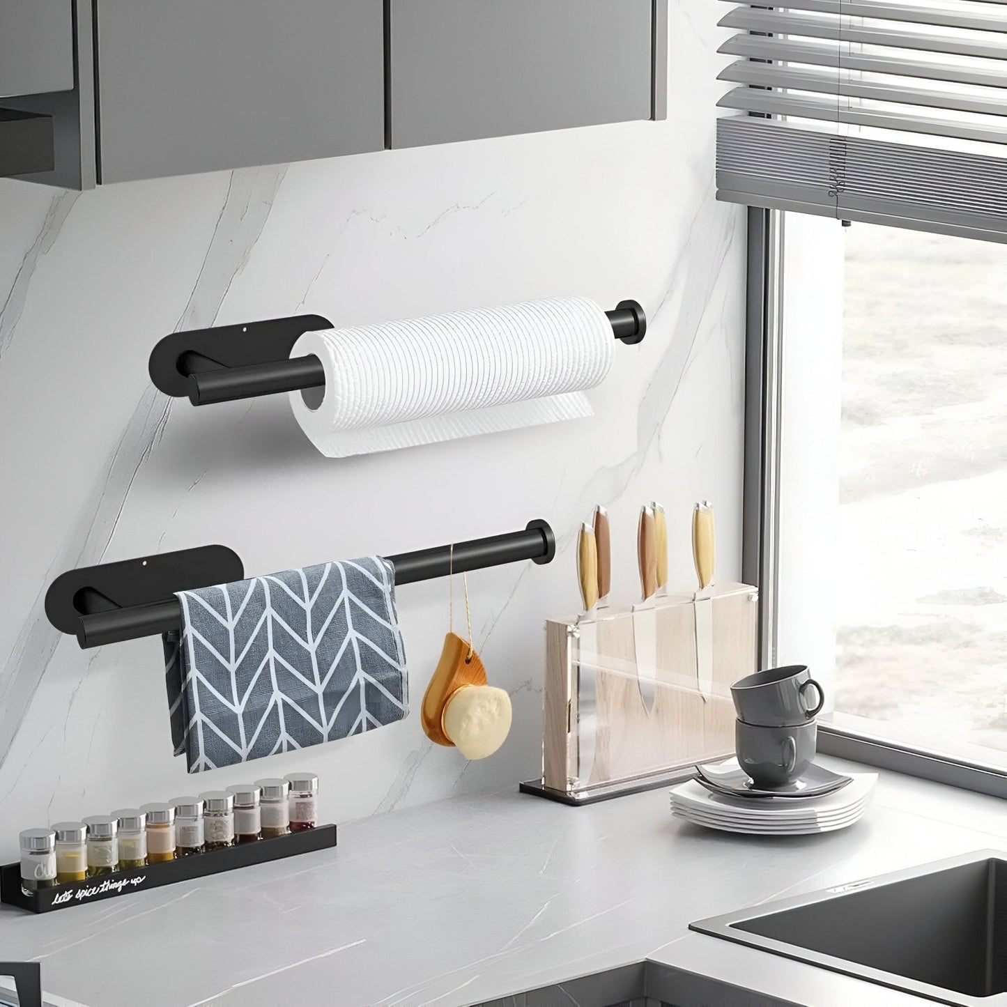 Self - Adhesive Paper Towel Holder - VeleHome™