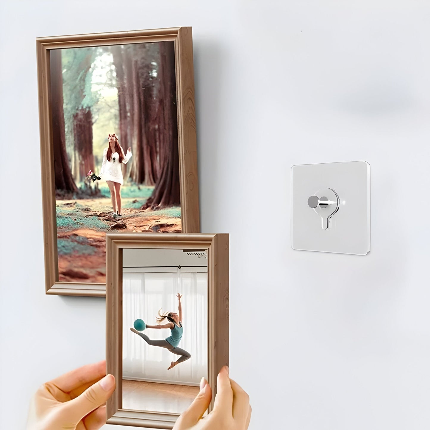 Self - Adhesive Wall Hooks for Frames & Clocks - VeleHome™