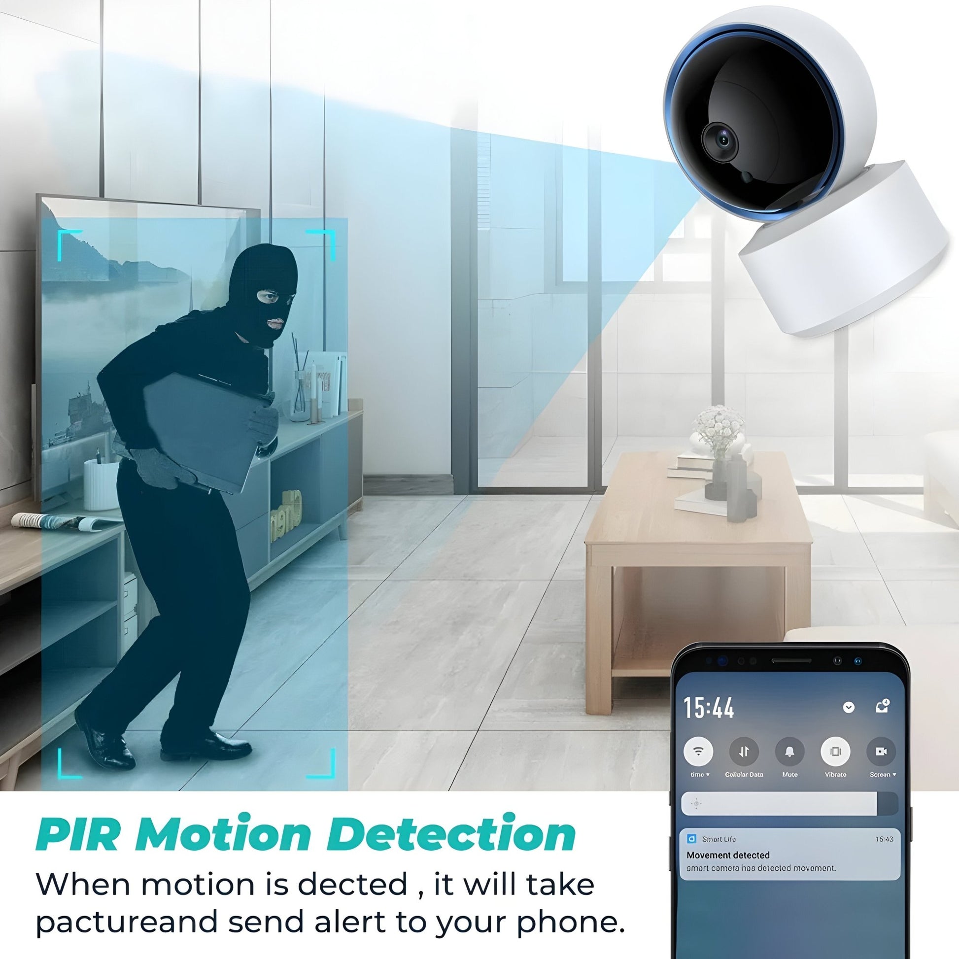 SmartVision - Indoor Smart Wi - Fi Camera - VeleHome™