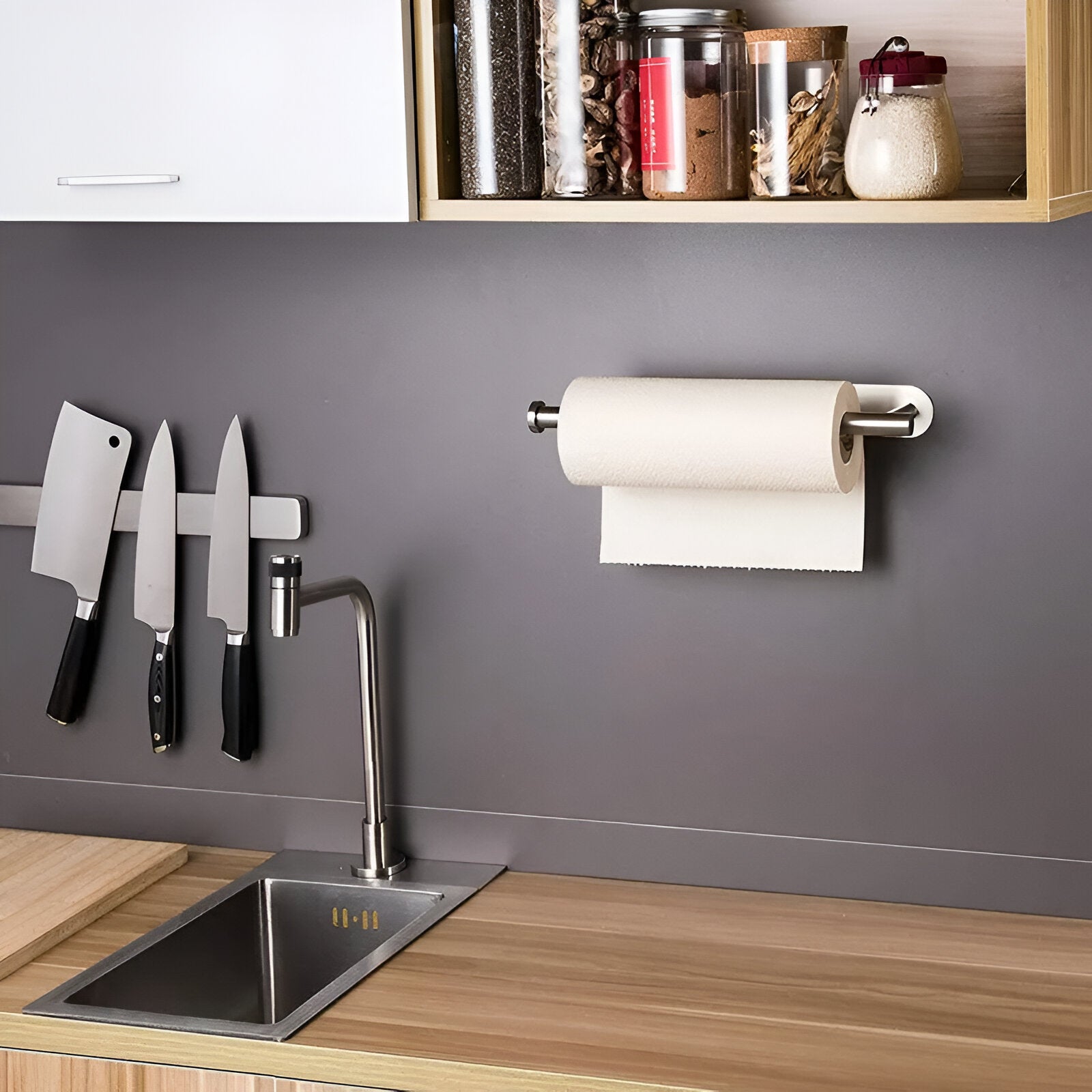Self - Adhesive Paper Towel Holder - VeleHome™
