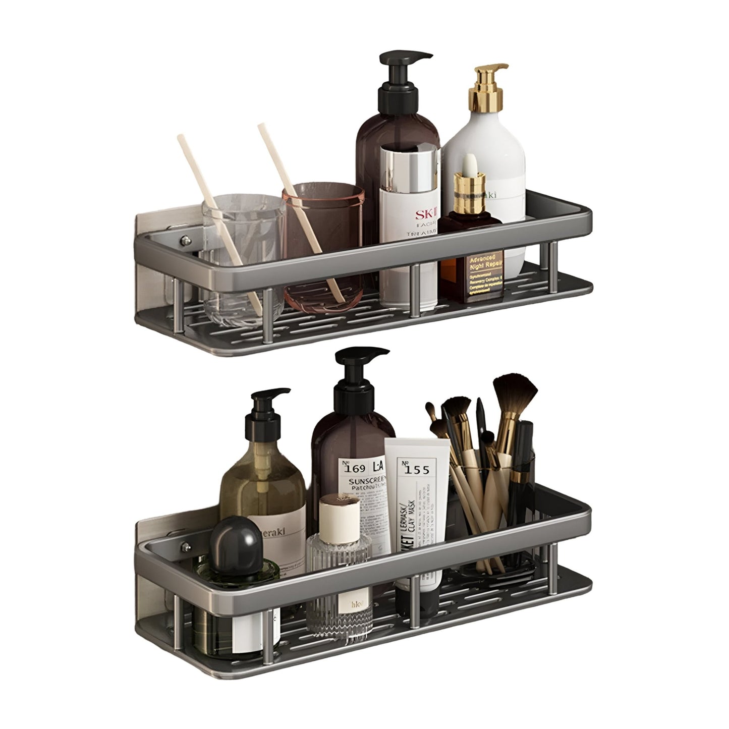 AquaNest - Self - Adhesive Shower Caddy - VeleHome™