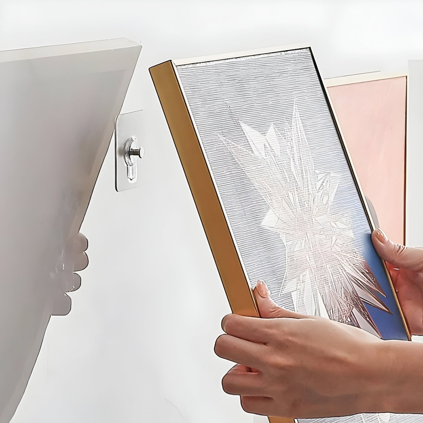 Self - Adhesive Wall Hooks for Frames & Clocks - VeleHome™