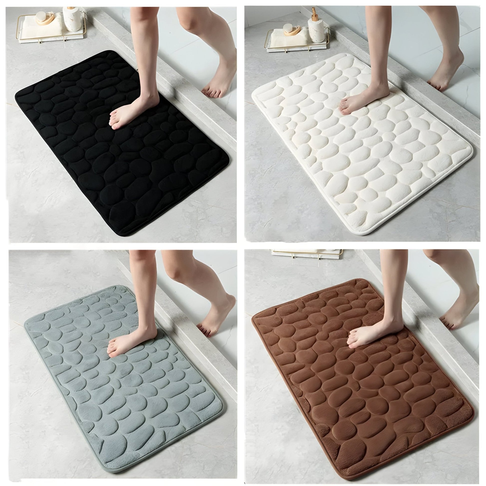 DryStep - Super Absorbent Non - Slip Bath Mat - VeleHome™