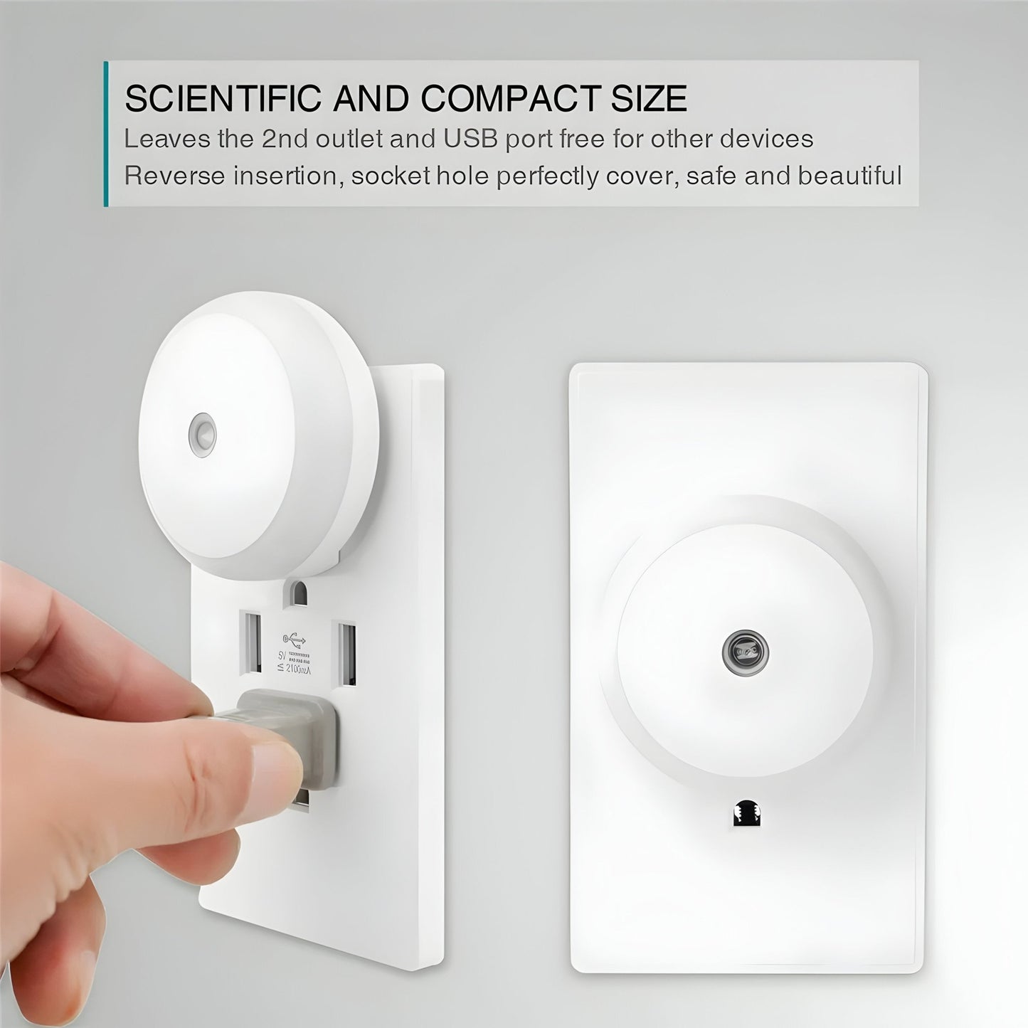 GlowBee - Plug - in LED Night Light - VeleHome™