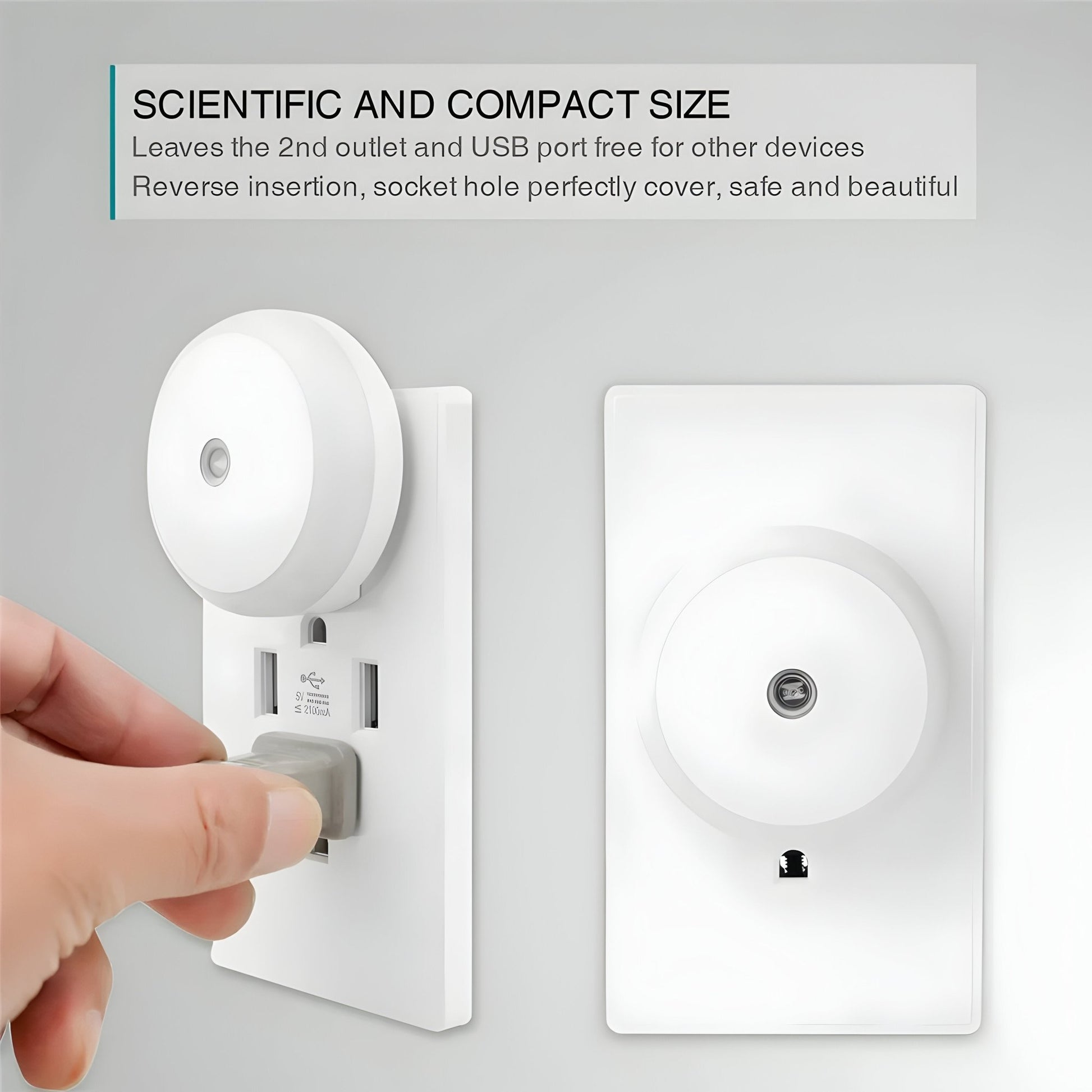 GlowBee - Plug - in LED Night Light - VeleHome™