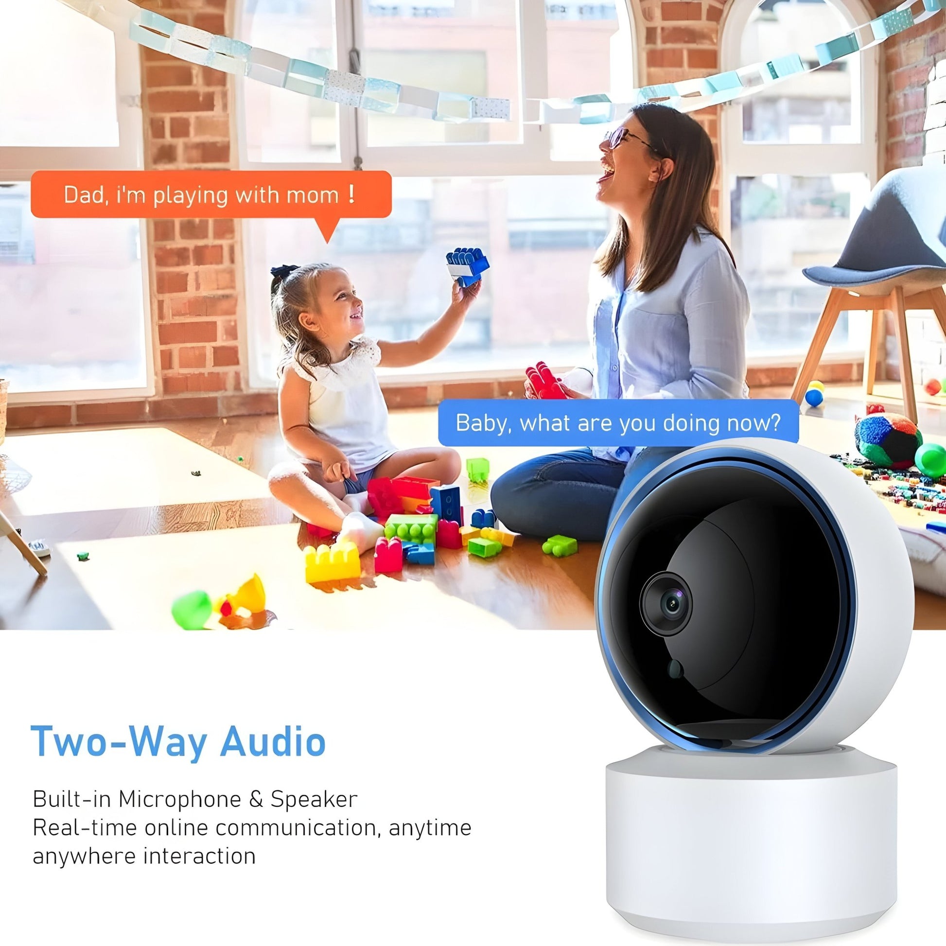 SmartVision - Indoor Smart Wi - Fi Camera - VeleHome™