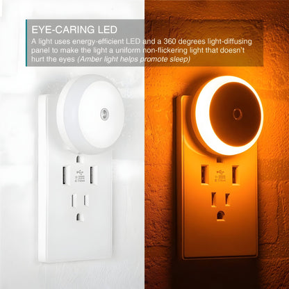 GlowBee - Plug - in LED Night Light - VeleHome™