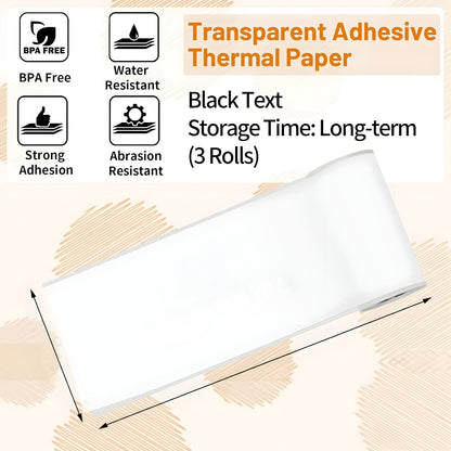 PrintGo's Adhesive Paper Rolls - VeleHome™
