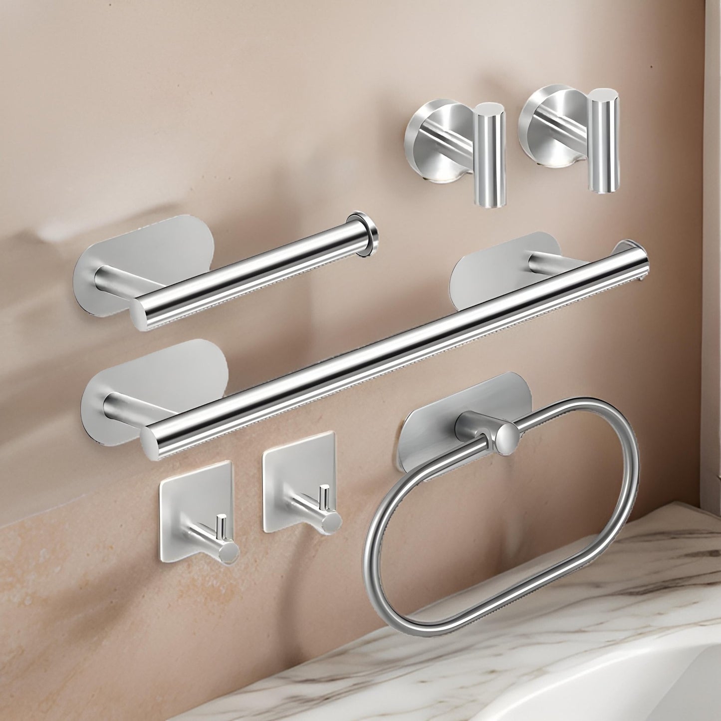 Self - Adhesive Bathroom Accessories - VeleHome™