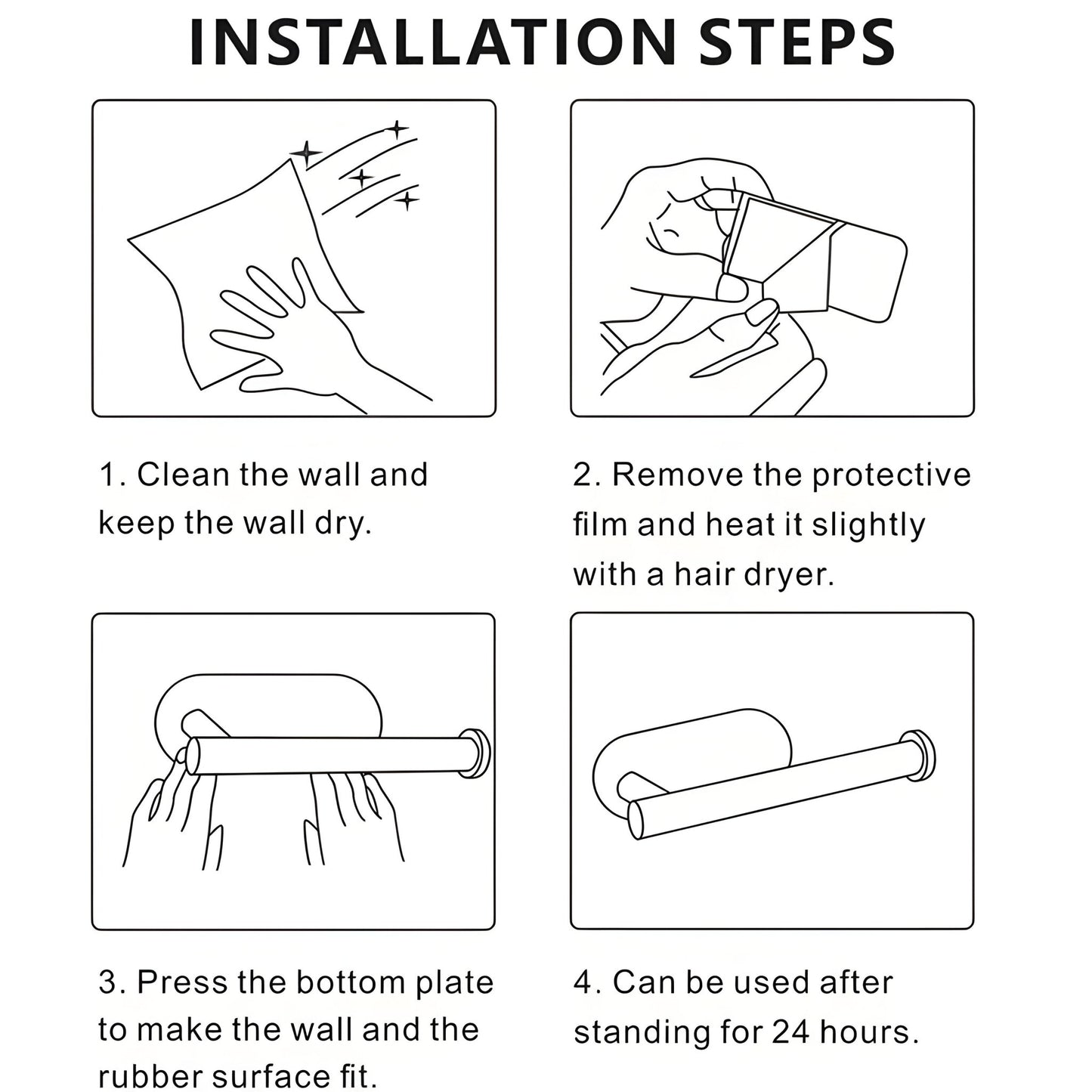 Self - Adhesive Bathroom Accessories - VeleHome™