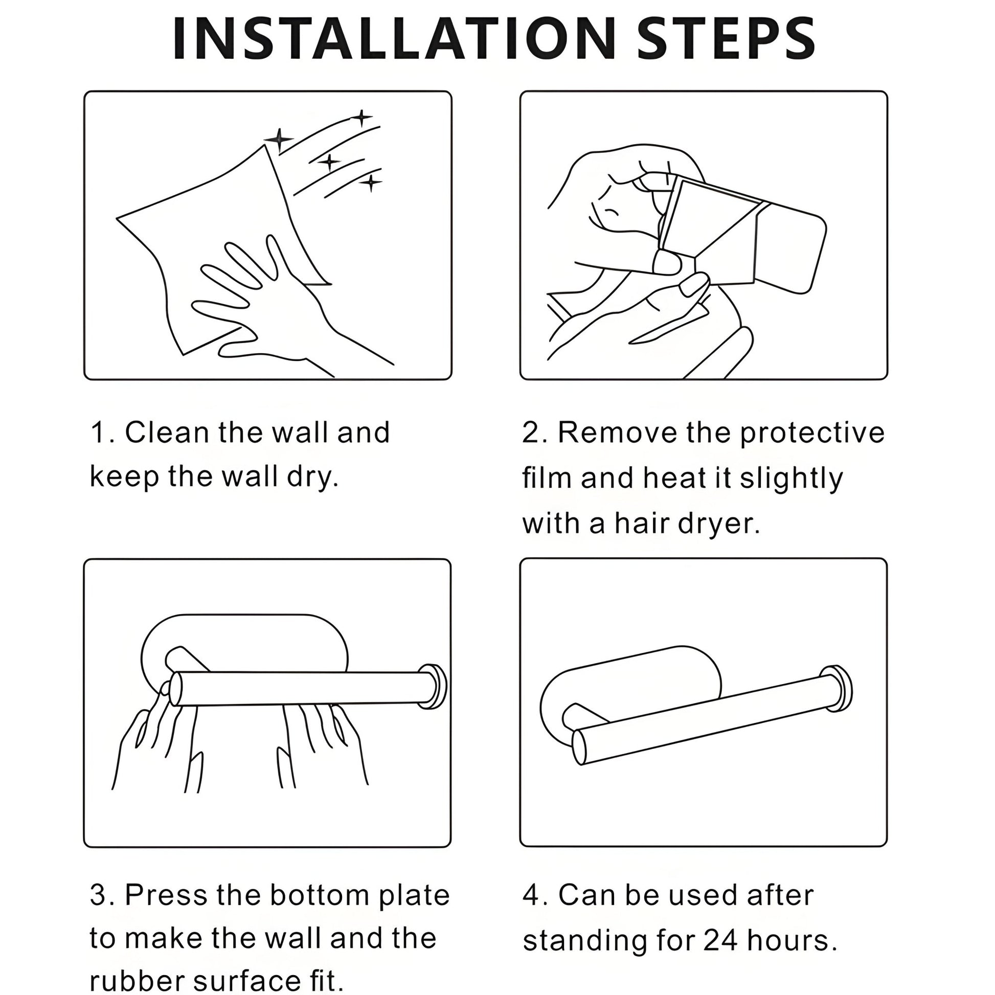 Self - Adhesive Bathroom Accessories - VeleHome™